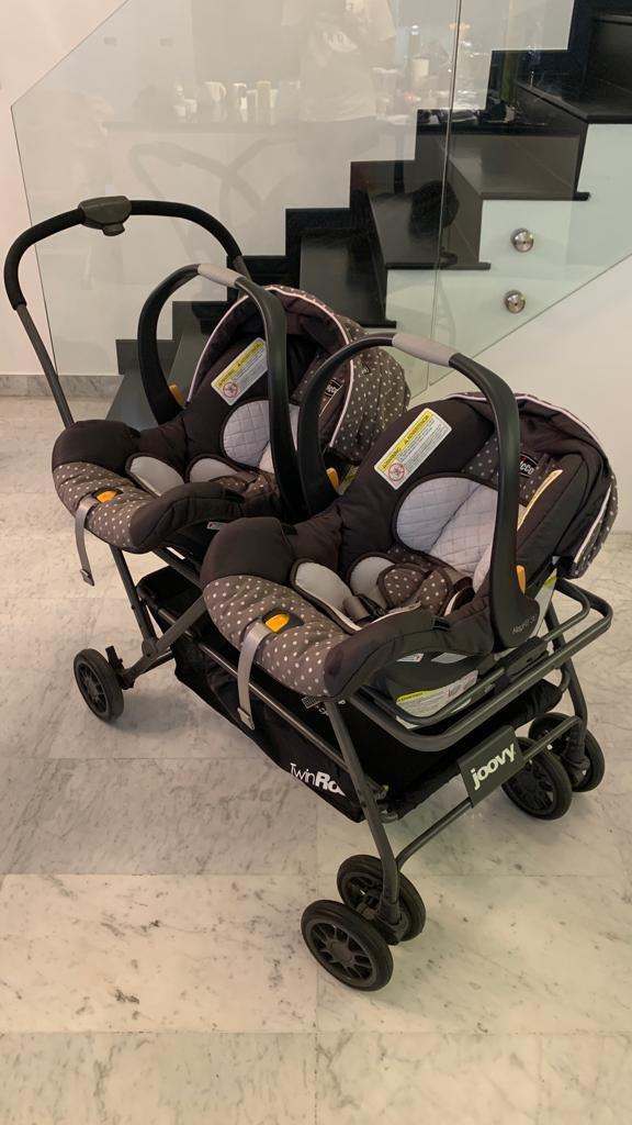 Joovy twin roo chicco keyfit 30 discount