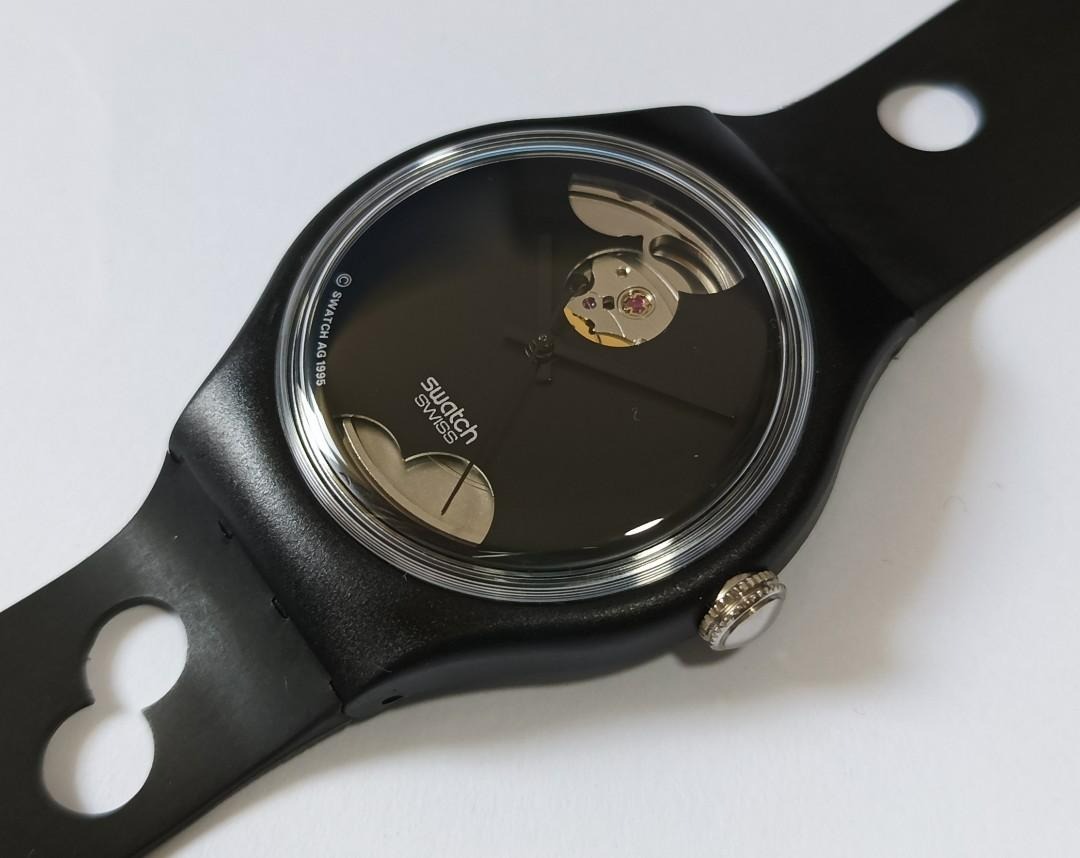 Collectible Rare Swatch Punching SAB104 Automatic Watch