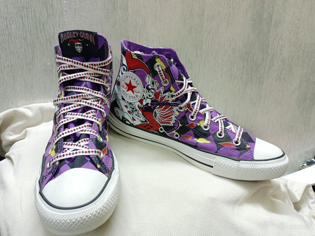 Converse x Harley Quinn Men s Fashion Footwear Sneakers on