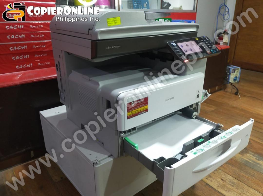 COPIER MACHINE RICOH AFICIO MP301 (Reconditioned), Computers & Tech ...