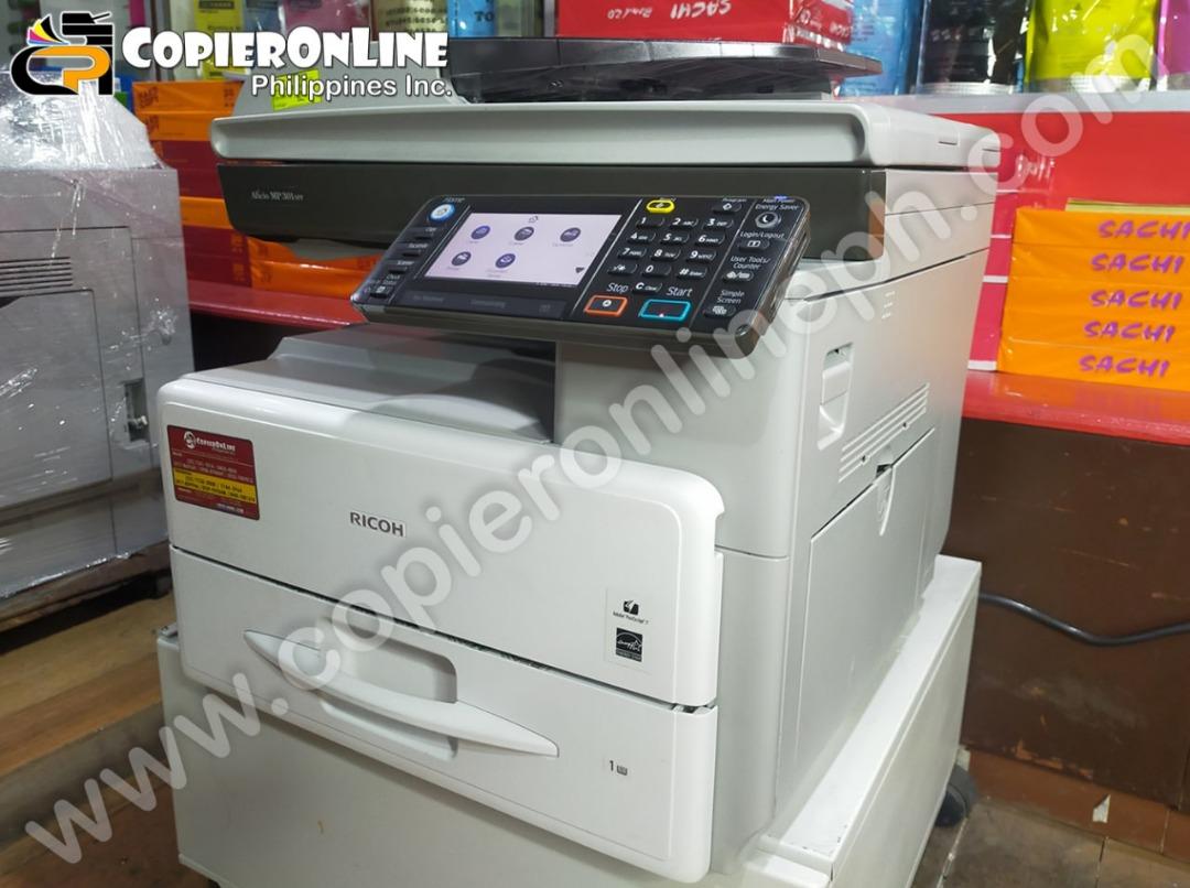 COPIER MACHINE RICOH AFICIO MP301 (Reconditioned), Computers & Tech ...