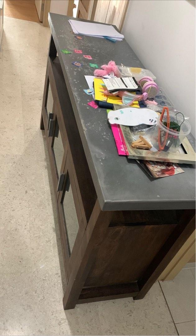 Crate and Barrel Sideboard, Furniture & Home Living, Furniture, Shelves