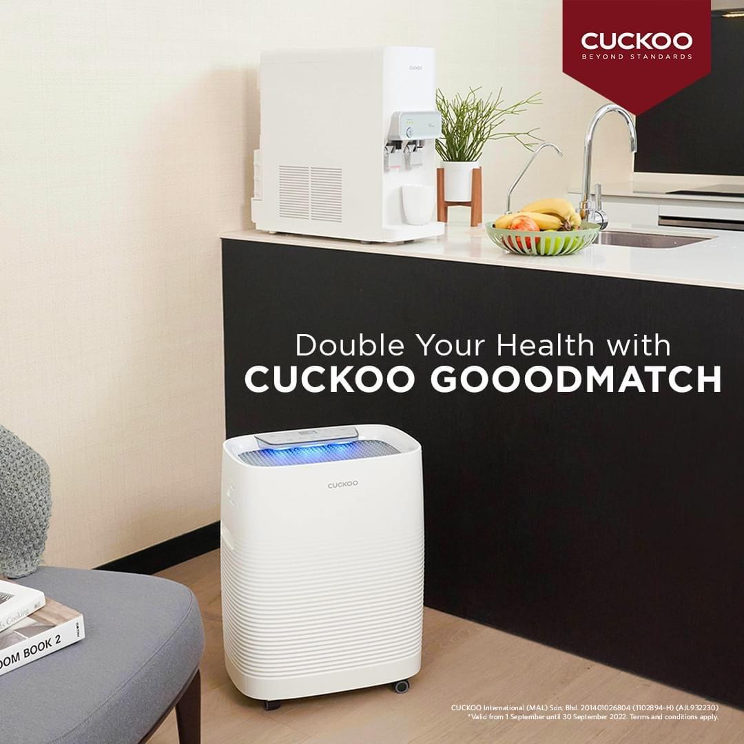 CUCKOO COMBO AIR PURIFIER AND WATER PURIFIER TV Home Appliances