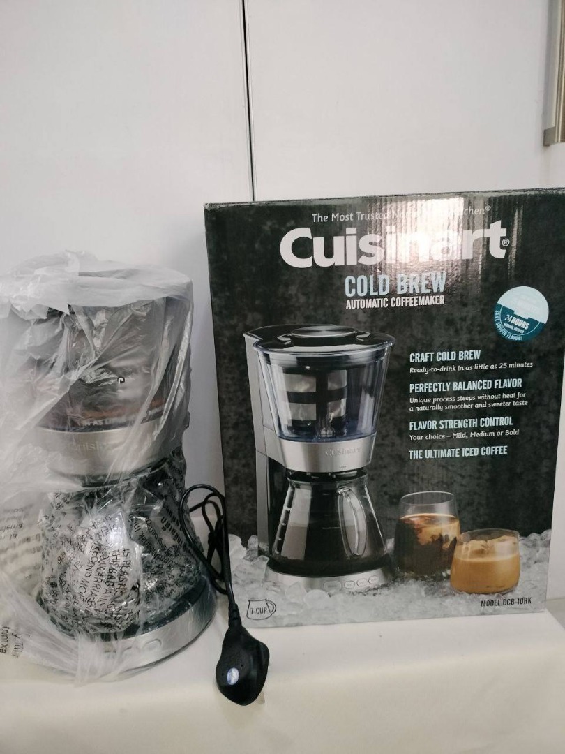 Cuisinart cold brew automatic coffee maker, TV & Home Appliances