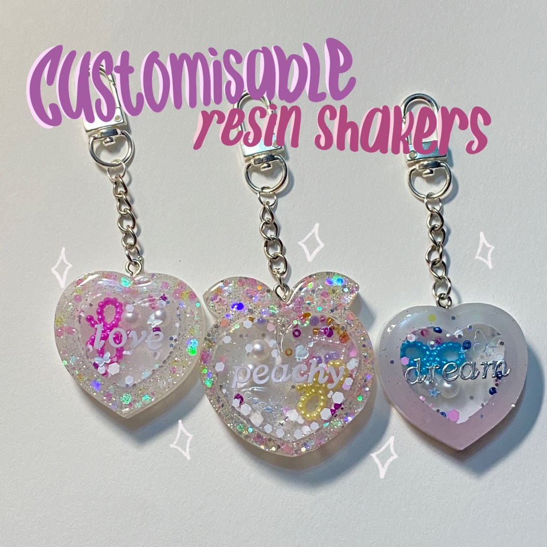 custom resin shakers, Hobbies & Toys, Stationery & Craft, Handmade