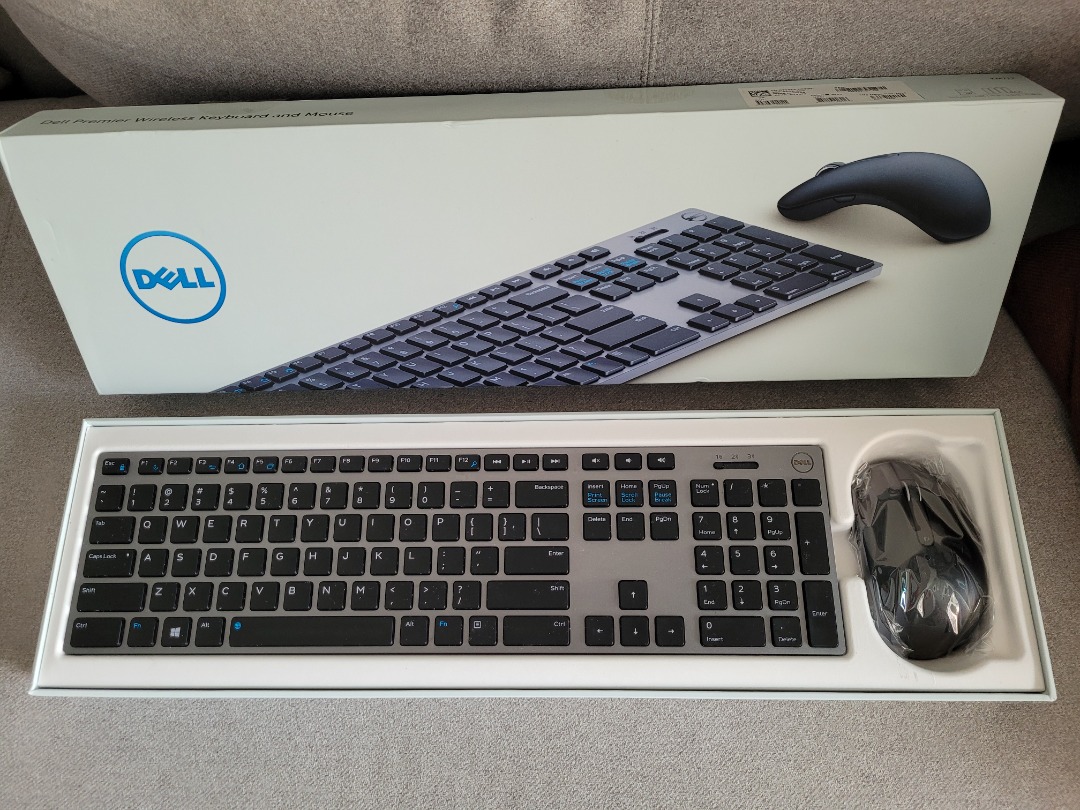 Dell KM717 Premier Wireless Combo Keyboard and Mouse, Computers & Tech