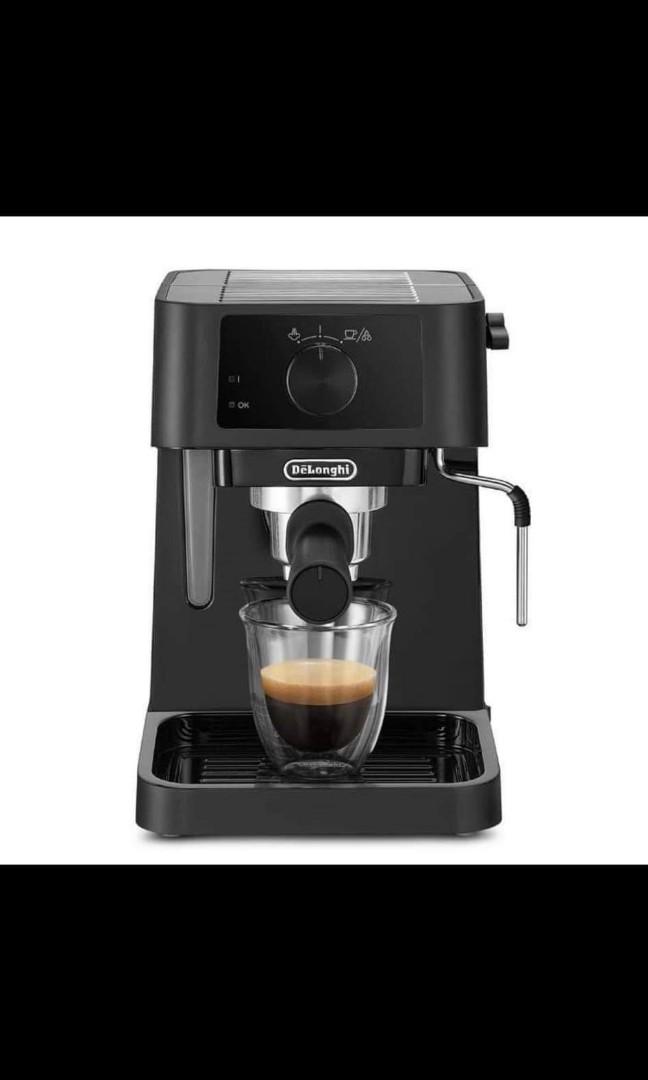 DeLonghi Stilosa EC230.BK Espresso Coffee Machine - Black - Coffee