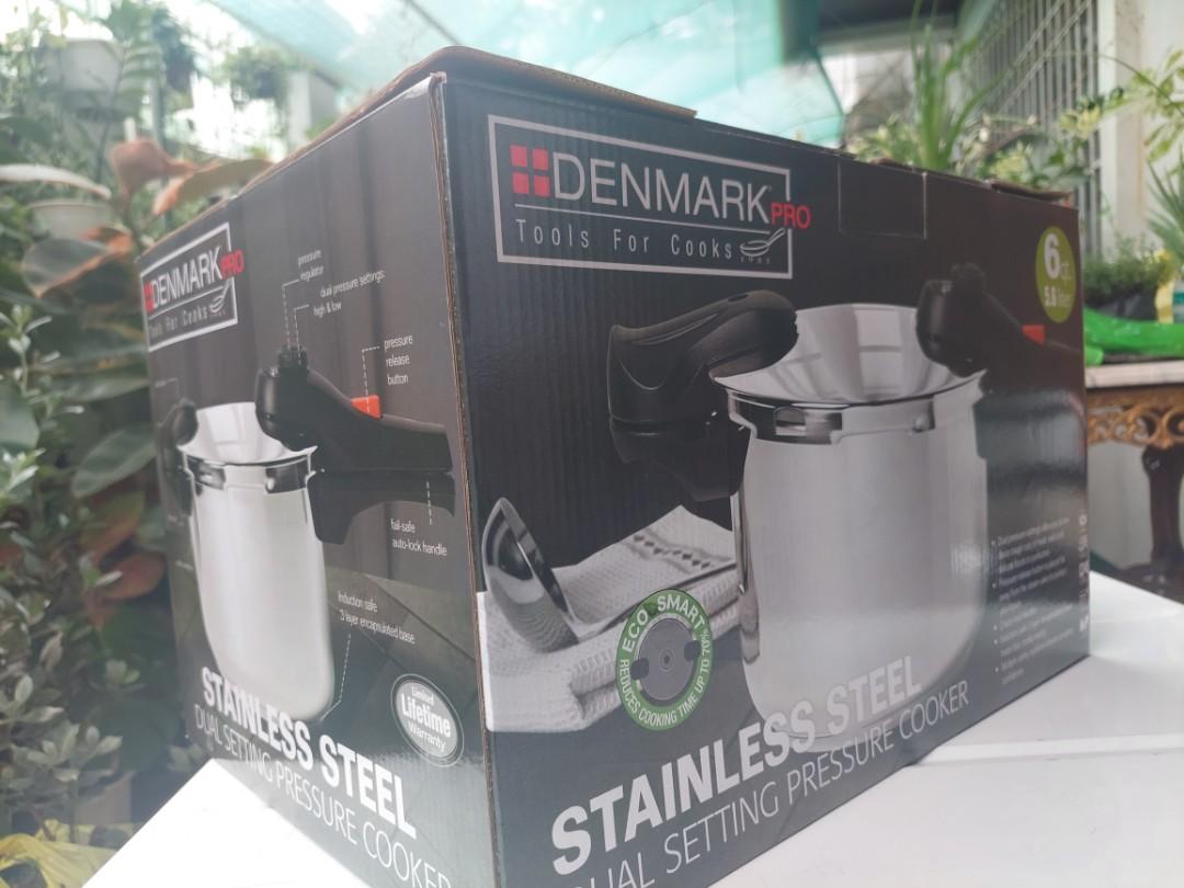 Denmark Stainless steel Pressure Cooker, TV & Home Appliances, Kitchen