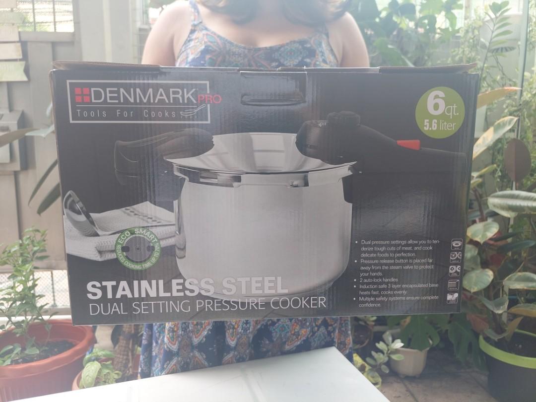 Denmark Stainless steel Pressure Cooker, TV & Home Appliances, Kitchen