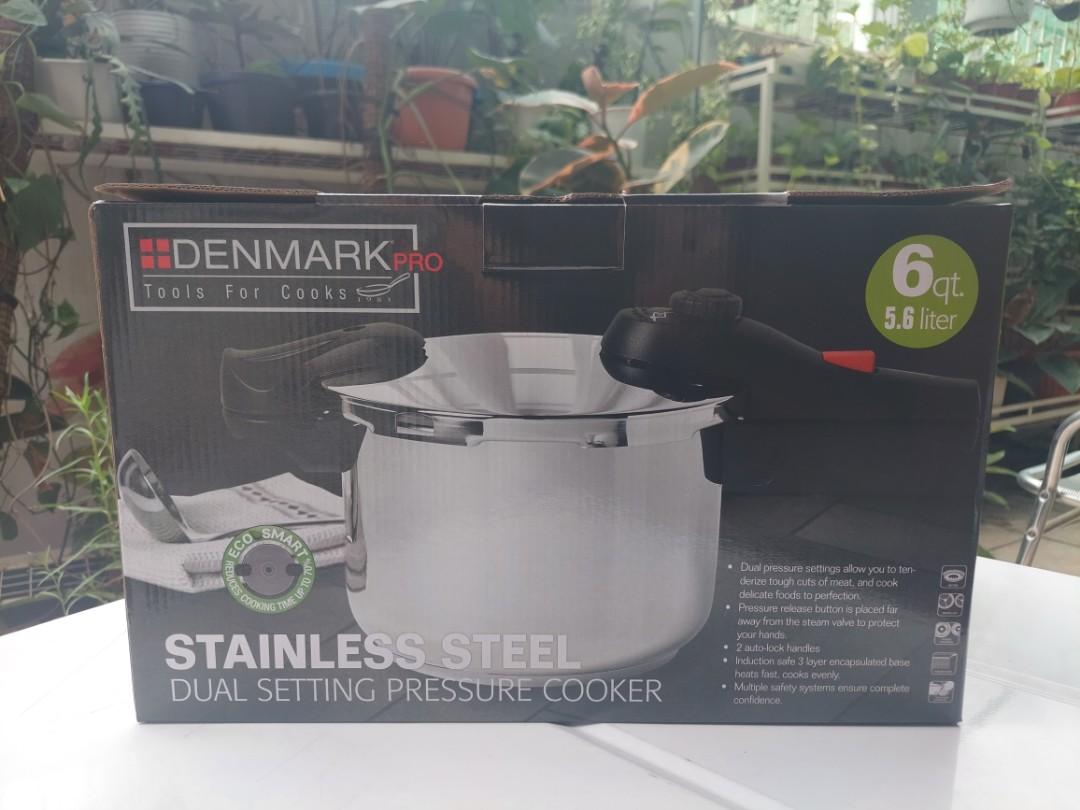 Denmark Stainless steel Pressure Cooker, TV & Home Appliances, Kitchen
