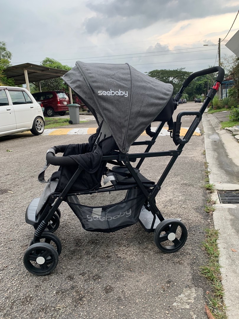 Stroller tandem sale ringan