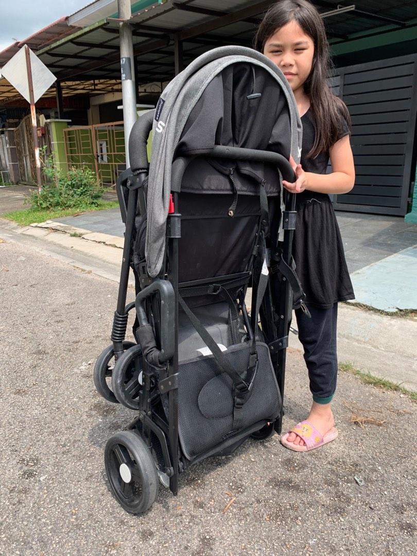 Stroller tandem ringan clearance