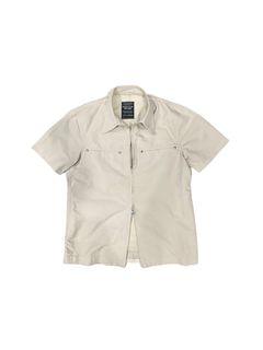 Double zipper workwear workshirt