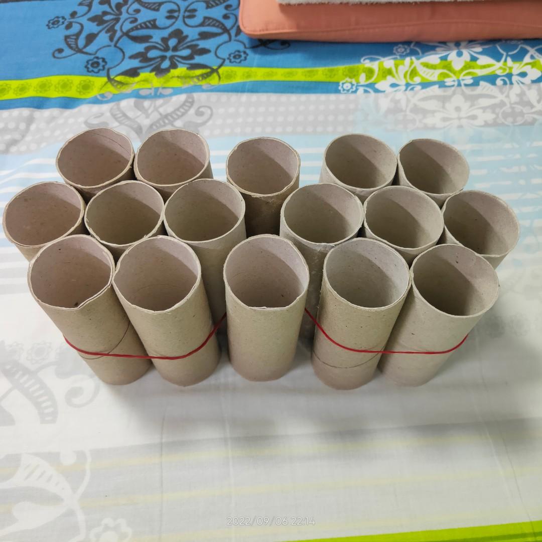 Empty Toilet Paper Rolls & Paper Towel Rolls for (School) Projects ...
