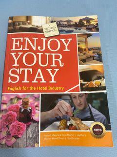 Enjoy your stay 餐旅用書 含光碟