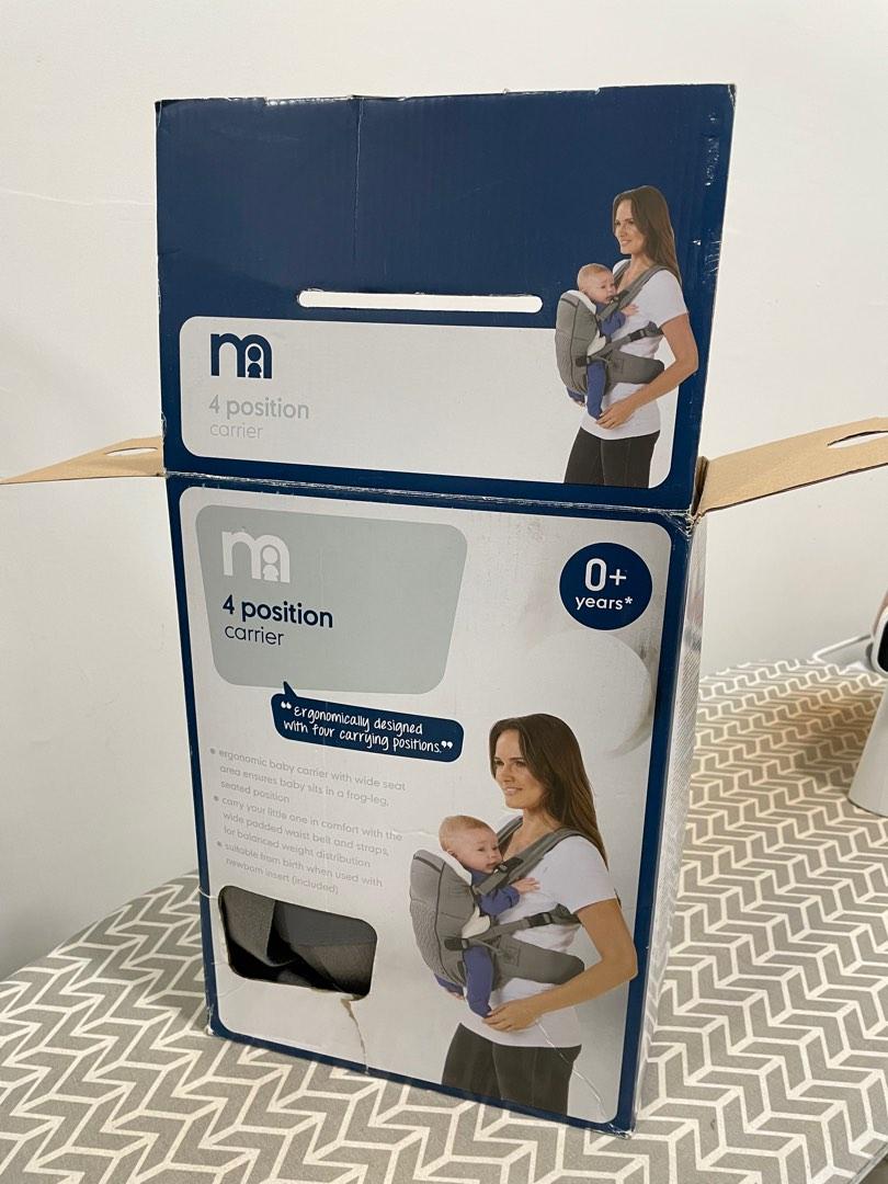 Mothercare Ergonomics Baby Carrier 4 positions, Babies & Kids, Going