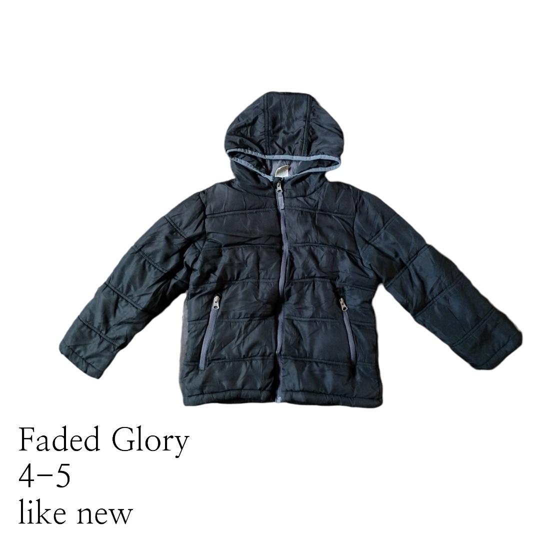 Faded glory puffer jacket store