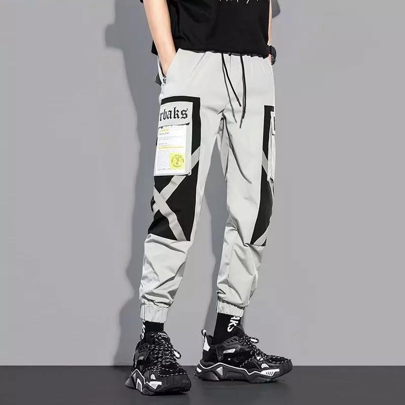 Fashion Harajuku Men'S Pants Hip Hop Streetwear Joggers Men Trousers Cargo  Pant Casual Men Clothing Elastic Waist Men Pants, Men'S Fashion, Bottoms,  Joggers On Carousell