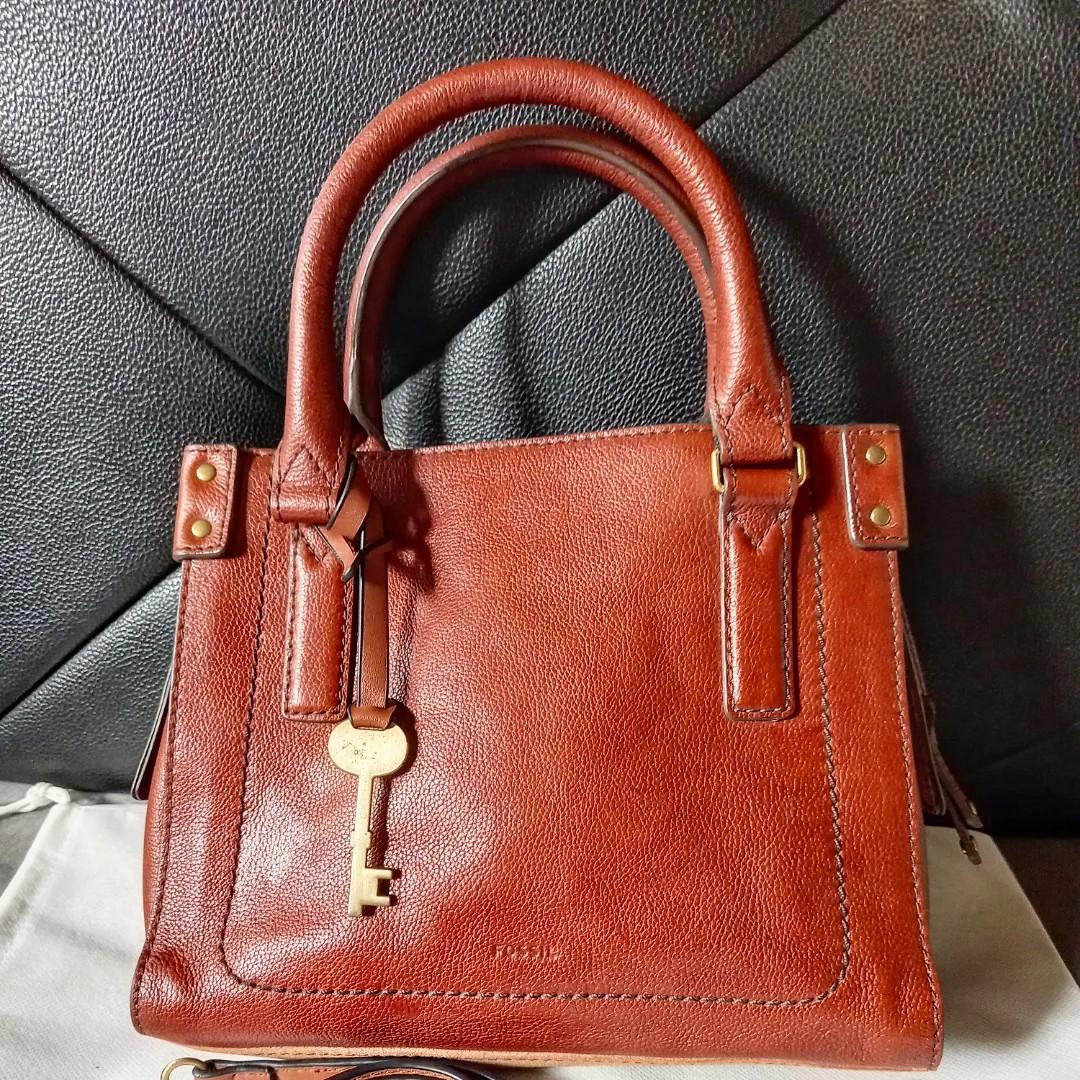 Fossil claire satchel cheap