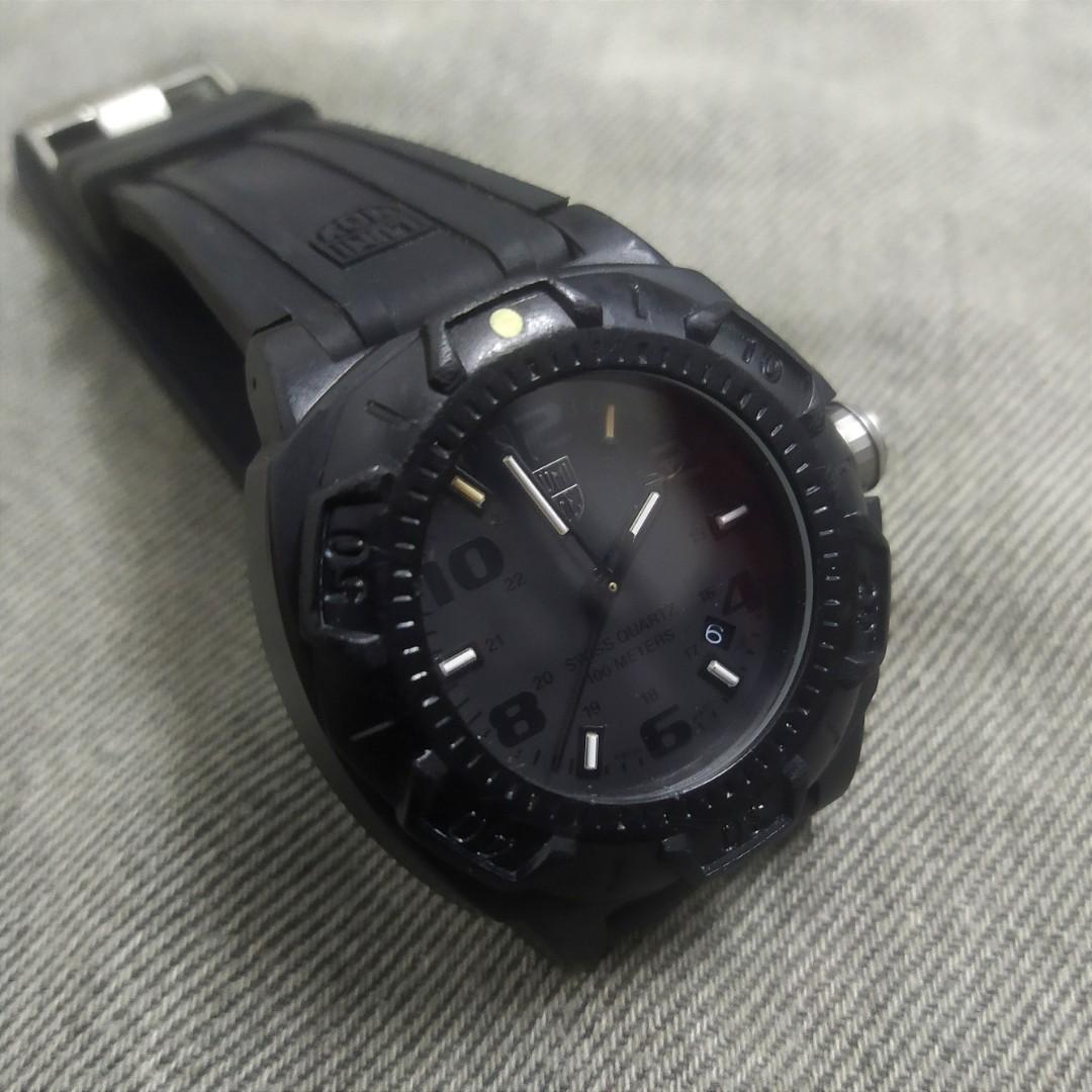 Luminox sentry blackout sales