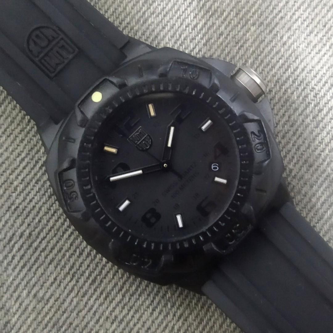 Luminox new arrivals sentry blackout