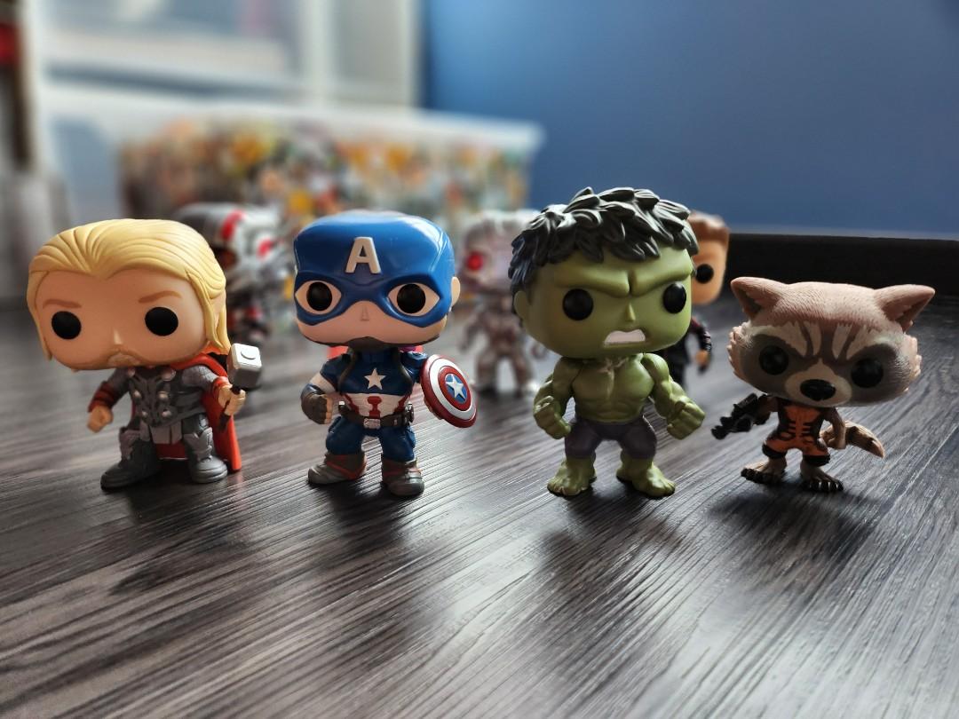 Funko Pop BobbleHead Marvel Series 1, Hobbies & Toys, Toys & Games on
