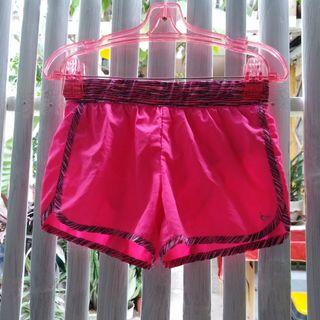 Fuschia Pink Activewear Sports Shorts for Women (9.9/10)
