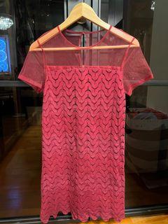 FYN red dress S size