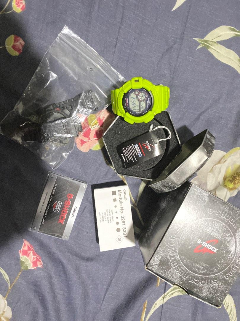 G Shock Mudman Custom Kermit Men s Fashion Watches Accessories