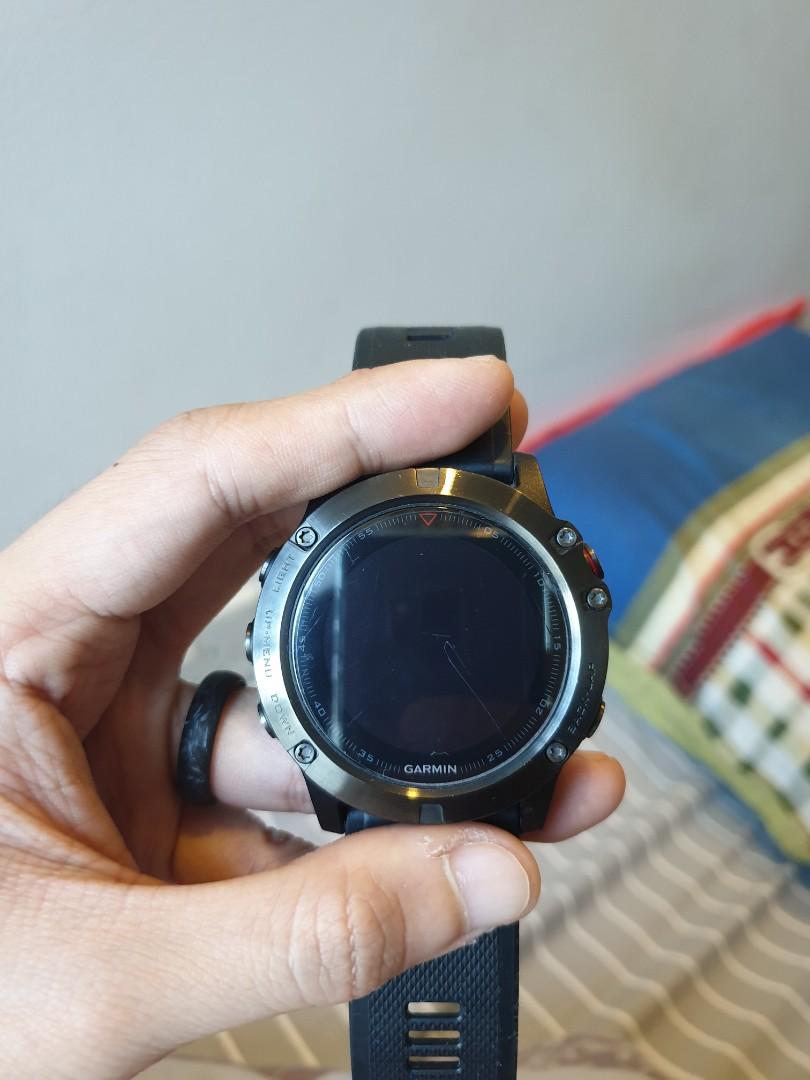 Garmin fenix outlet 5x sapphire black