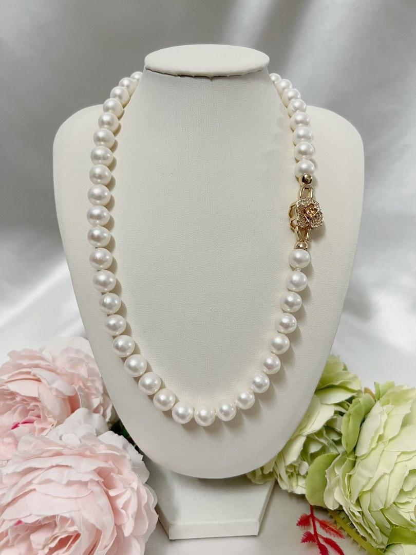 Freshwater pearl hotsell strand necklace
