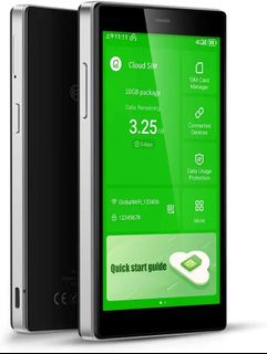 GlocalMe G4Pro 4G LTE 行動熱點 升級版 全球高速 WiFi 熱點 1GB 全球初始數據 無需 SIM 卡 漫遊費 國際通用 G4PRO-BK                630023100376351124