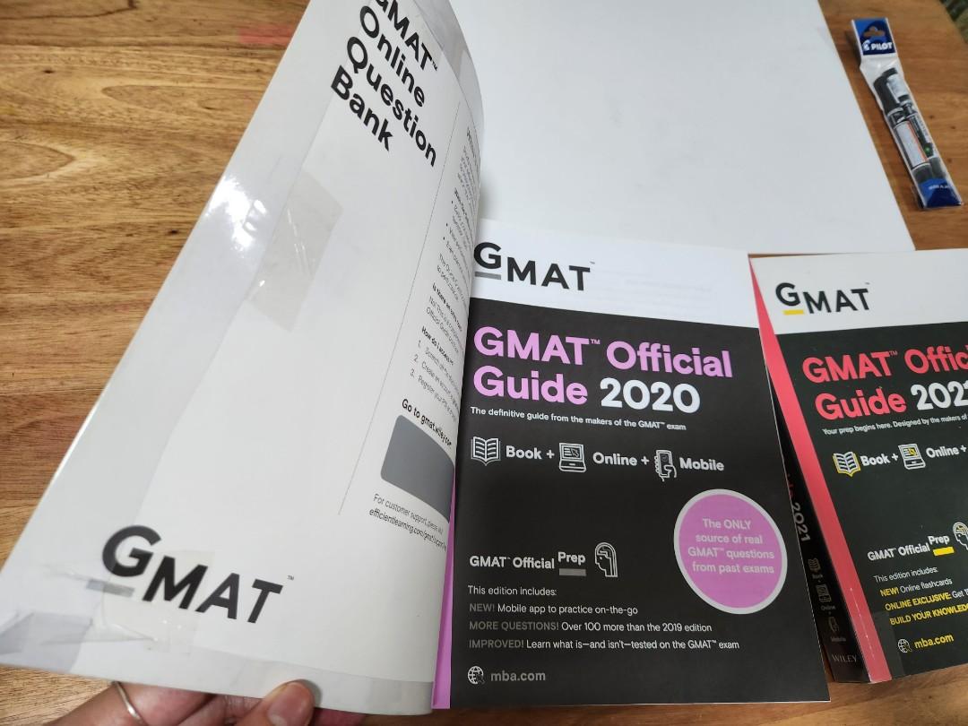 GMAT Guide Bundle New 2020 & 2021 with FREE whiteboard, markers, and