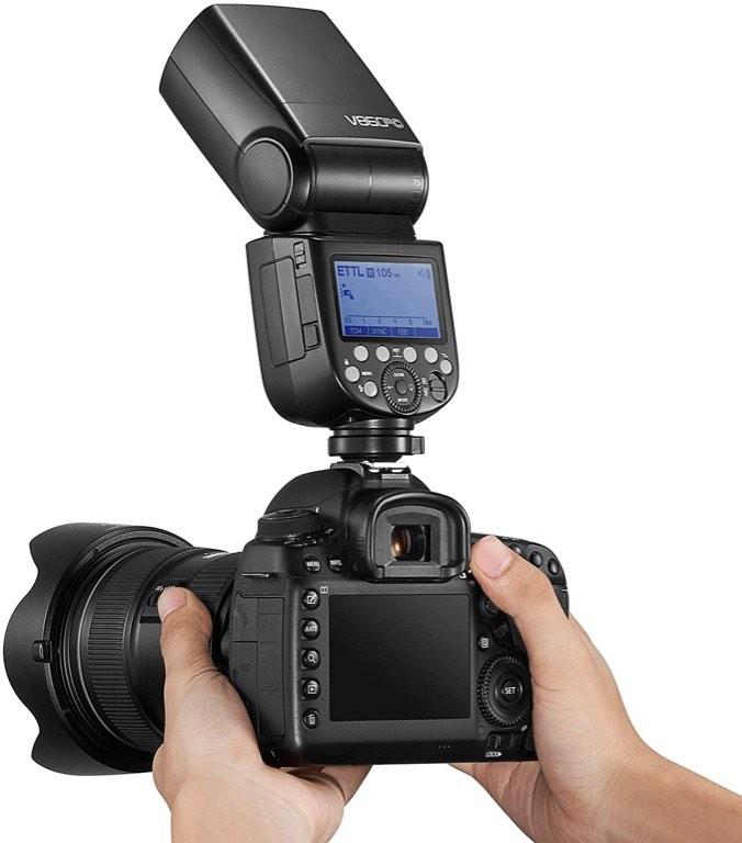 Godox V860III Speedlite Flash Light,E-TTL ll autoflash and Manual Flash, 2.4G High-Speed Sync,7.2V/2600mAh Li-ion Battery Camera Flash Speedlite Light62865820062339114