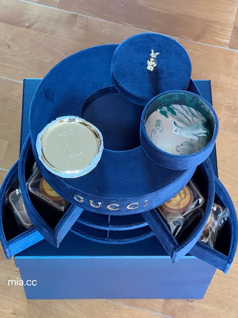 Gucci mooncake set 2022, 嘢食& 嘢飲, 禮品籃和禮籃- Carousell