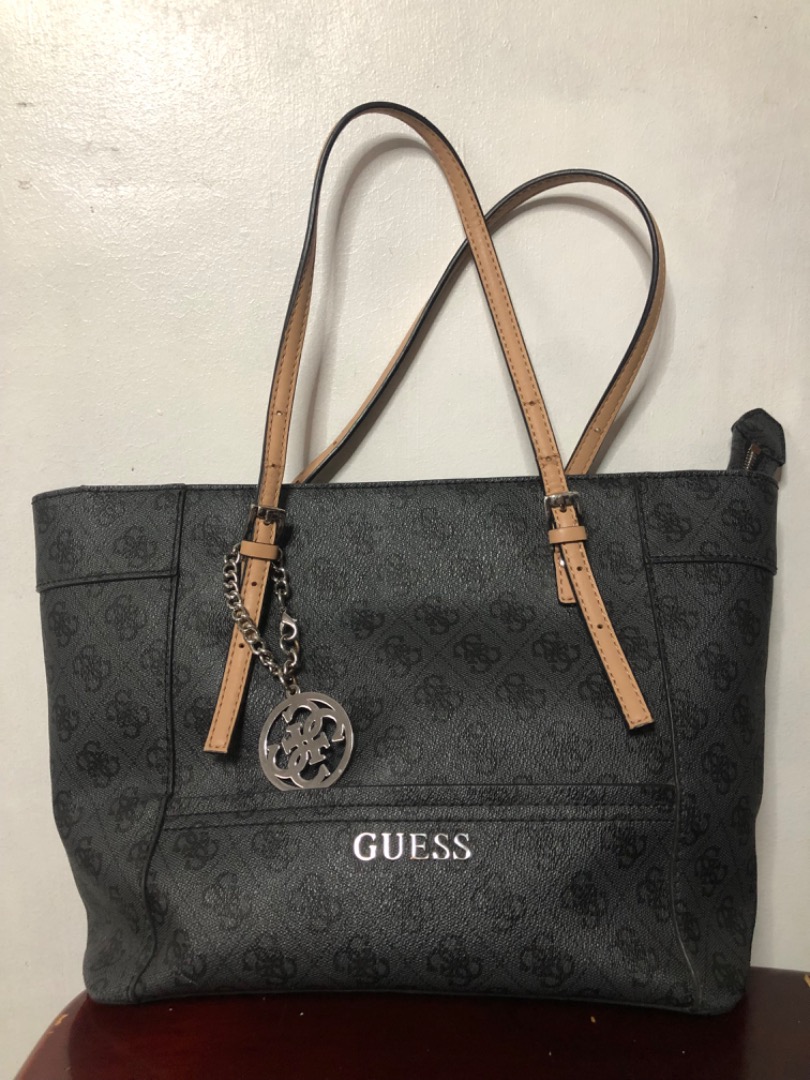 Guess delaney online tote bag