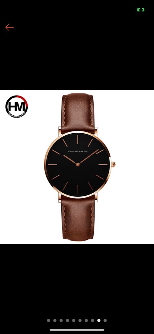 Hannah Martin Watch, Women's Fashion, Watches & Accessories, Watches on ...