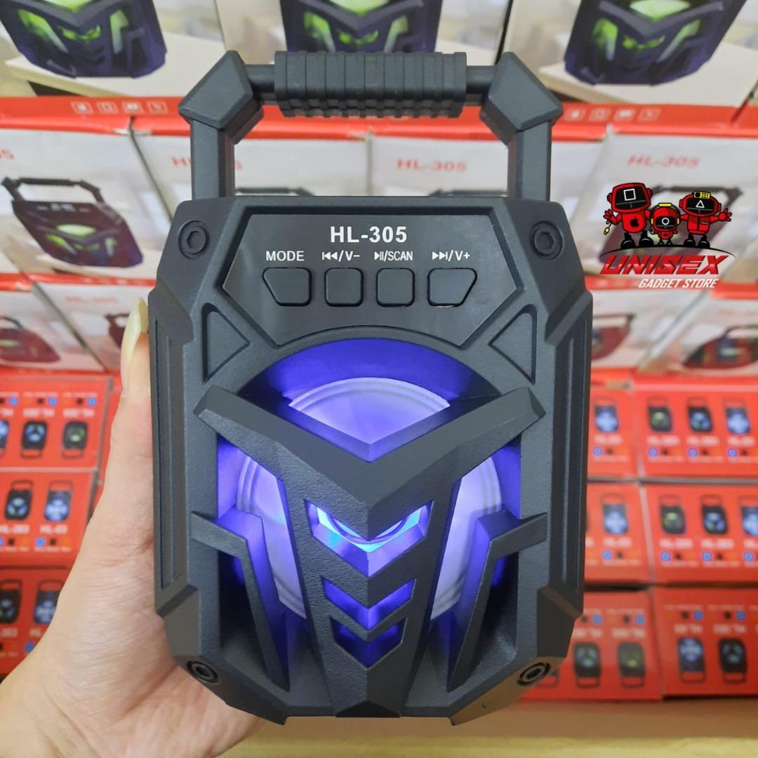 HL-305 Super Bass 3inch Portable Mini Speaker Bluetooth Wireless FM ...