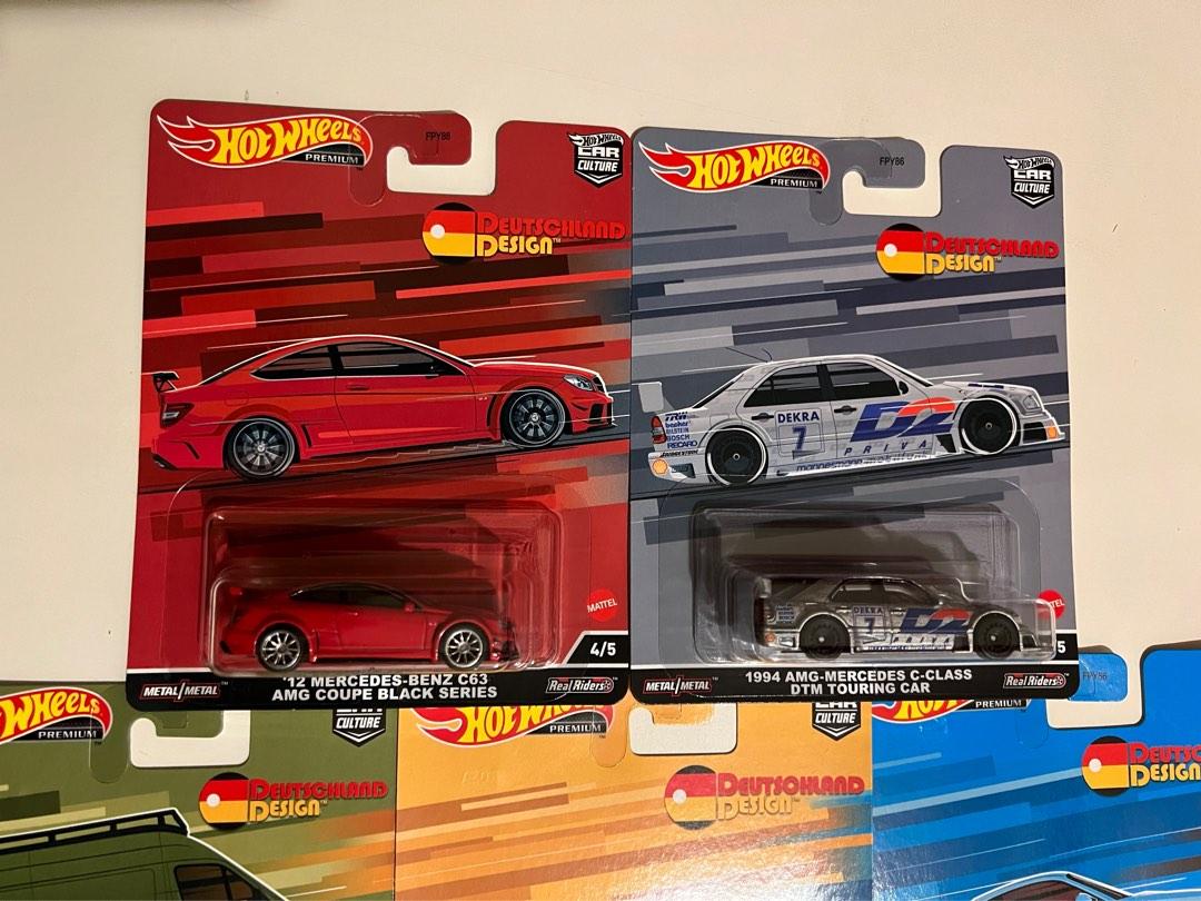 Hot wheels Premium Car culture Deutschland Design Set 5 Card Nice