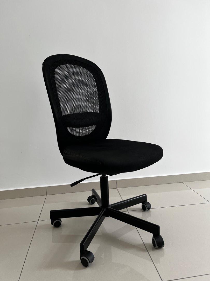 IKEA FLINTAN office chair black, Furniture & Home Living, Furniture