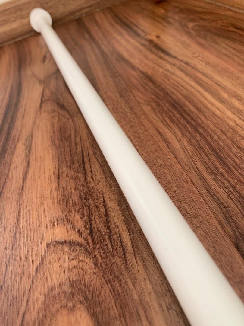 Ikea hugad curtain rod and raffig finials, Furniture & Home Living