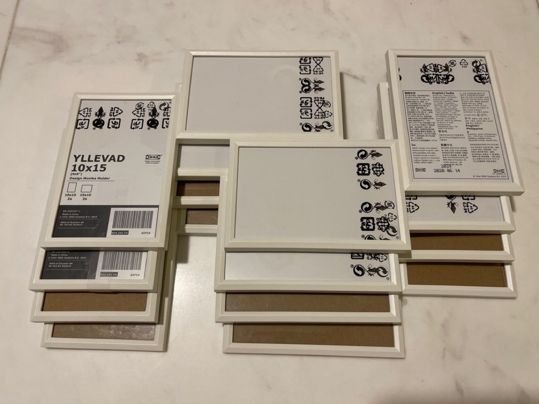 IKEA multiple Photo frames 10 for 4 sets, Furniture & Home Living