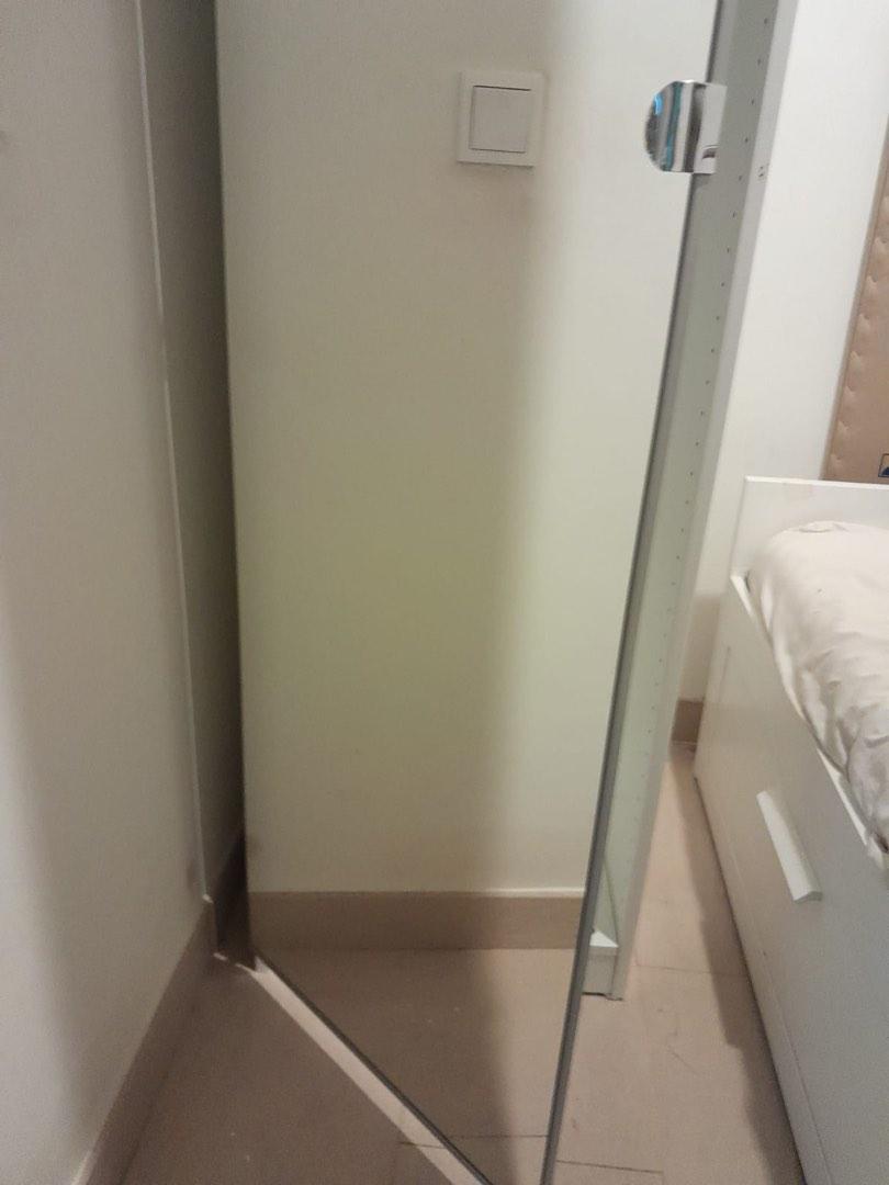 IKEA Pax single wardrobe with mirror door, Furniture & Home Living