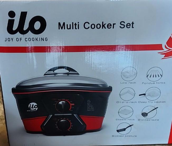 ILO Multicooker Set, TV & Home Appliances, Kitchen Appliances, Cookers