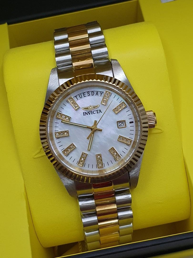 Invicta watch w genuine diamonds and MOP dial Women s Fashion