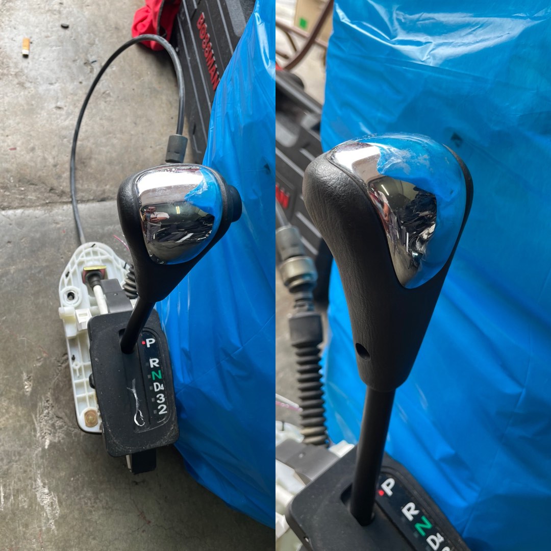 Jdm gear lever auto avy siap knob chrome, Auto Accessories on Carousell