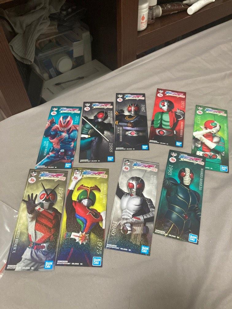 Kamen rider kuji gift bookmark, Hobbies & Toys, Toys & Games on Carousell