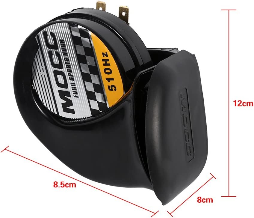 Keenso Universal 12V Waterproof Electronic Air Horn for Motorcycle Car Scooter (Type A) ( BRAND