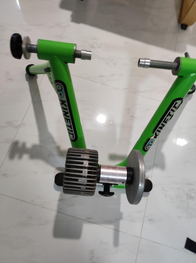 Used kinetic discount bike trainer