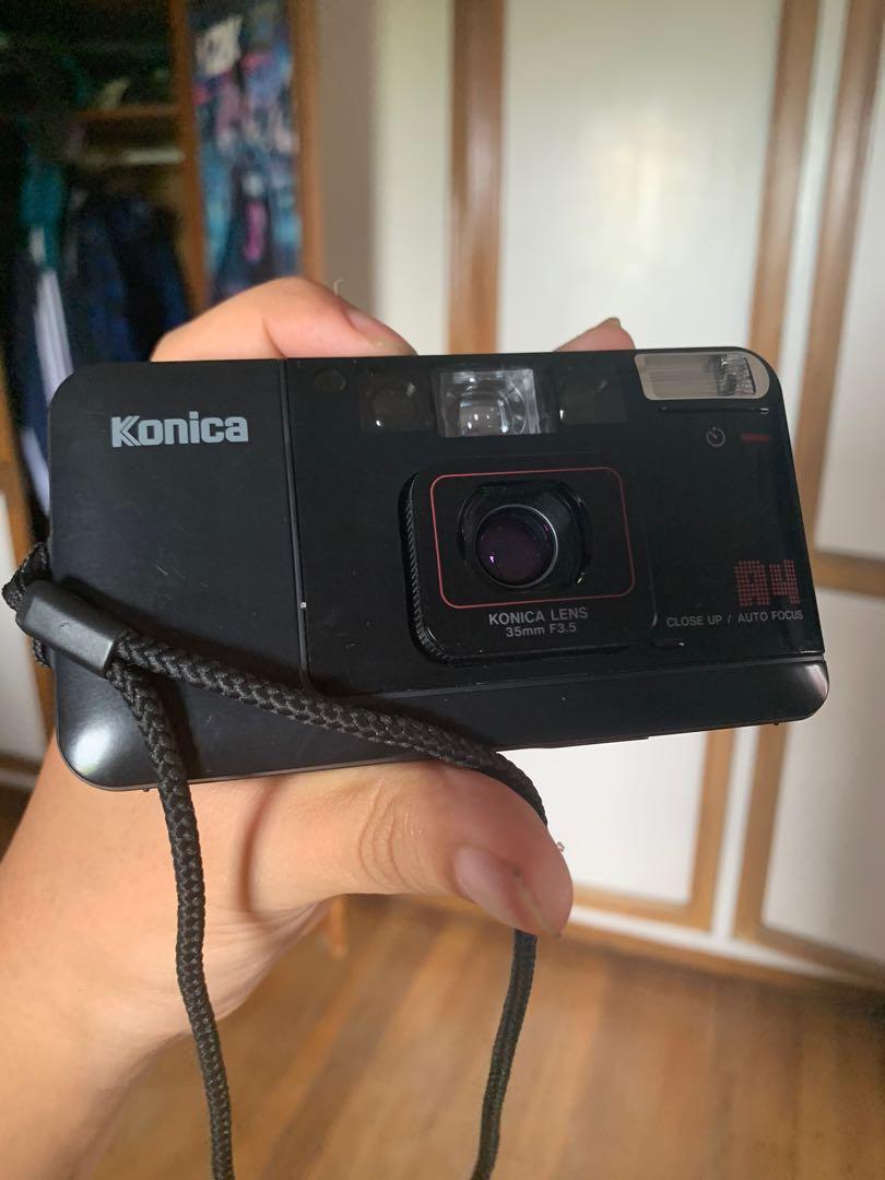 Appareil photo argentique 35 mm Konica Big Mini A4 CLOSE UP